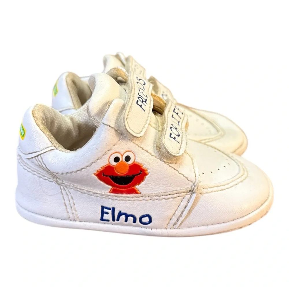 Sesame Street Elmo Vintage Baby Shoes Size 3